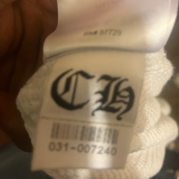 Chrome heart matty boy zip up hoodie never worn - Picture 6 of 8